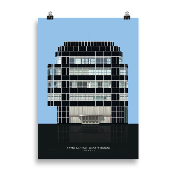 Daily Express Building - London GICLÉE ART PRINT - Image 2