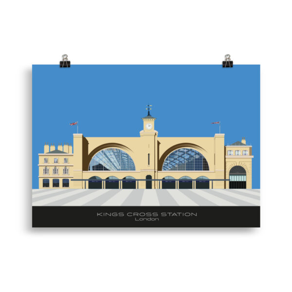 Kings Cross Station GICLÉE ART PRINT - Image 2