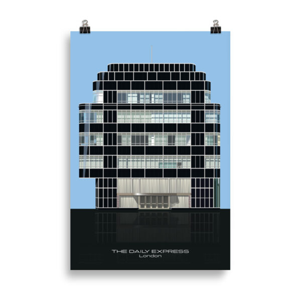 Daily Express Building - London GICLÉE ART PRINT - Image 3