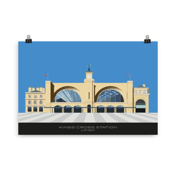 Kings Cross Station GICLÉE ART PRINT - Image 3