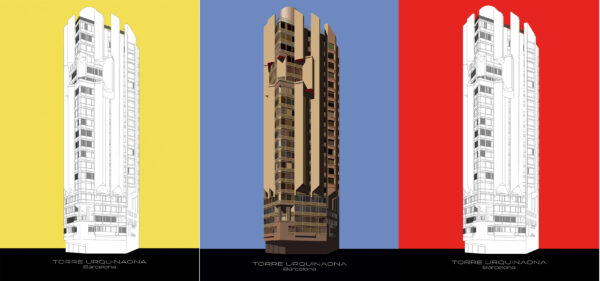 Urquinaona Tower - Barcelona 1971