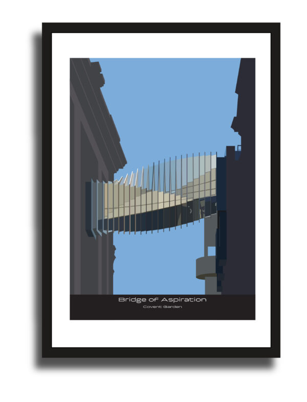 Bridge Of Aspiration Illustration Art Print