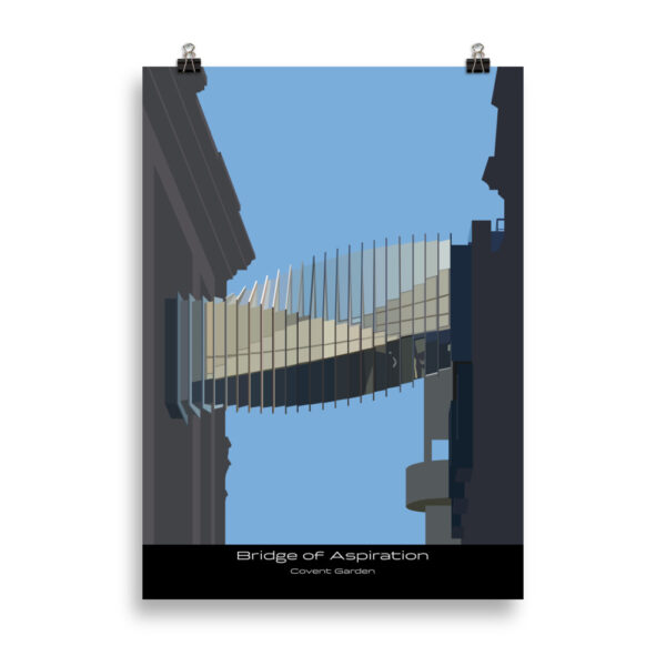 Bridge of Aspiration illustration GICLÉE ART PRINT - Image 2