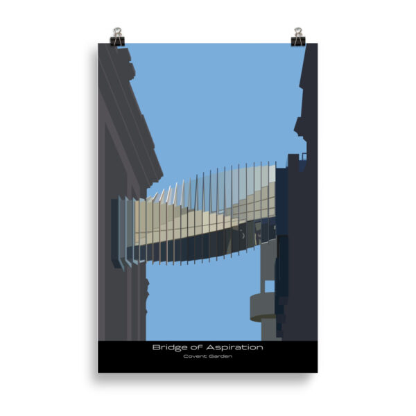 Bridge of Aspiration illustration GICLÉE ART PRINT - Image 3